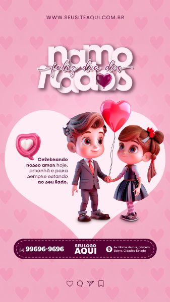 STORY - DIA DOS NAMORADOS - VALENTINE'S DAY | SOCIAL MEDIA