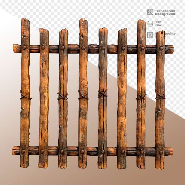 ESTRUTURA DE MADEIRA - ELEMENTO 3D PARA COMPOSIÇÃO - WOOD