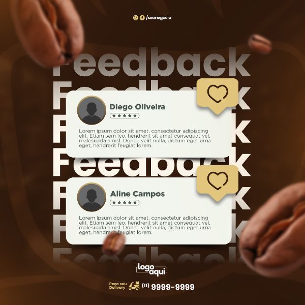 SOCIAL MEDIA PADARIA FEEDBACK CLIENTES