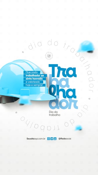 GVL DIA DO TRABALHO DIA DO TRABALHADOR 1 DE MAIO SOCIAL MEDIA PSD EDITÁVEL (4)