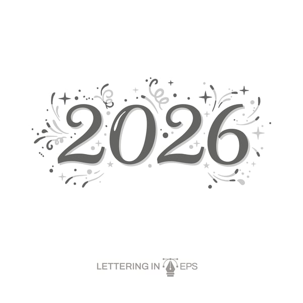 LETTERING FELIZ ANO NOVO 18