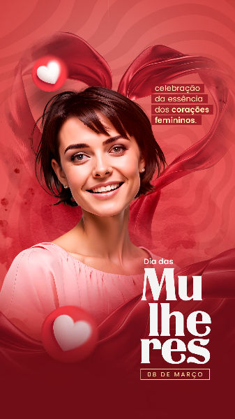 SOCIAL MEDIA DIA INTERNACIONAL DA MULHER