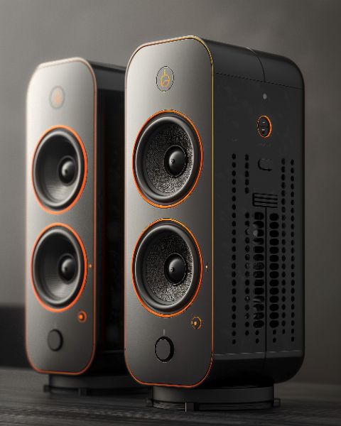 CAIXA DE SOM | FUTURISTA | BACKGROUND