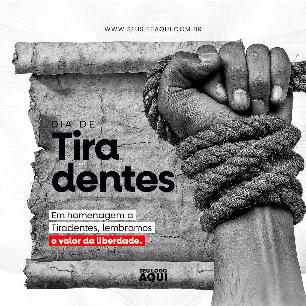DIA DE TIRADENTES | SOCIAL MEDIA | PSD EDITÁVEL