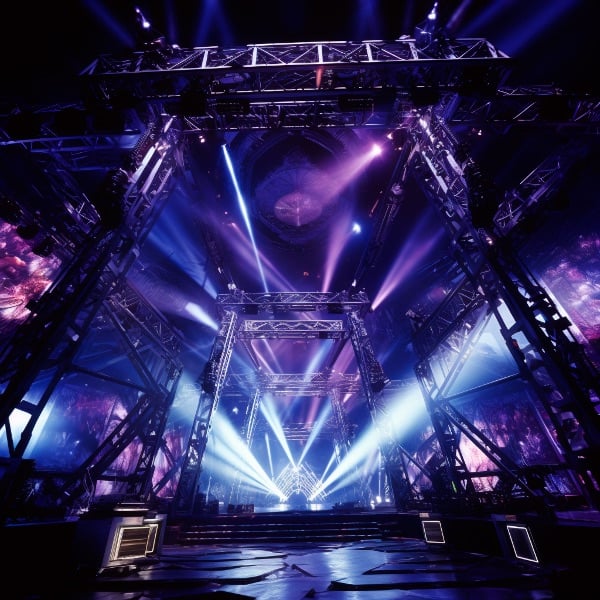 ESTRUTURA METÁLICA PARA SHOW