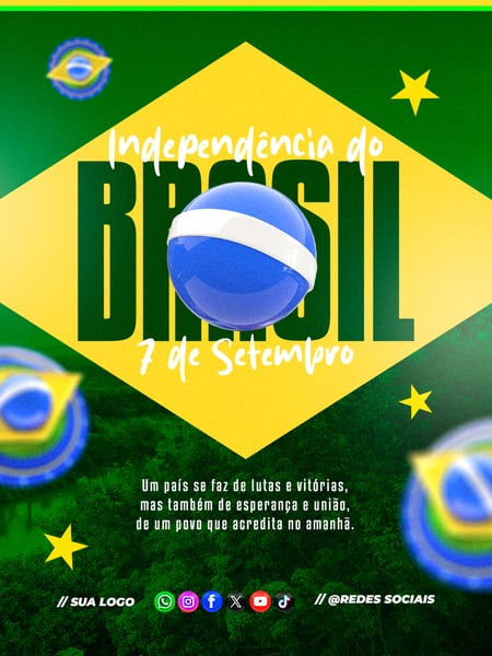 Dia da Independência do Brasil 07 de Setembro