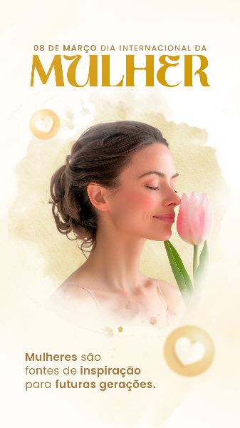 SOCIAL MEDIA DIA INTERNACIONAL DA MULHER