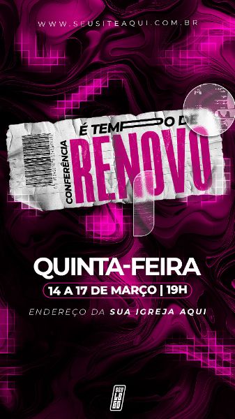 STORY - FLYER IGREJA | CHURCH | PSD EDITÁVEL