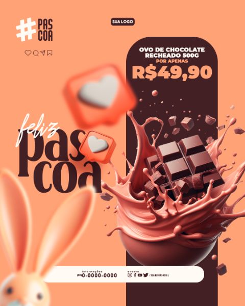 FELIZ PÁSCOA PRA VOCÊ FEED