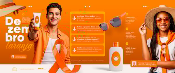 CARROSSEL DEZEMBRO LARANJA MÊS DE CONSCIENTIZAÇÃO SOBRE O CÂNCER DE PELE SOCIAL MEDIA PSD EDITÁVEL (15)