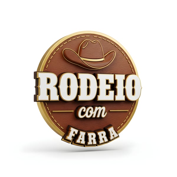 SELO 3D SERTANEJO RODEIO COM FARRA 02