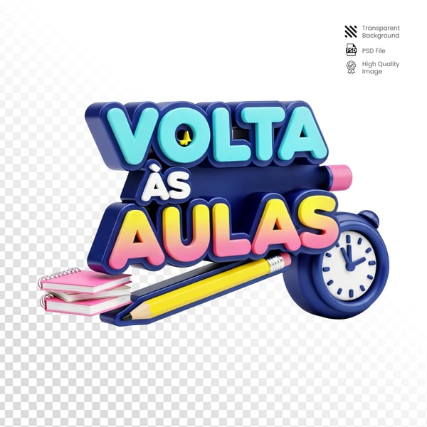 SELO 3D CAMPANHA PUBLICITARIA ESCOLAS VOLTA AULAS19