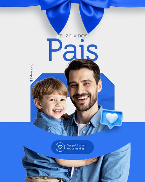 DIA DOS PAIS FLYER SOCIAL MEDIA PSD 6