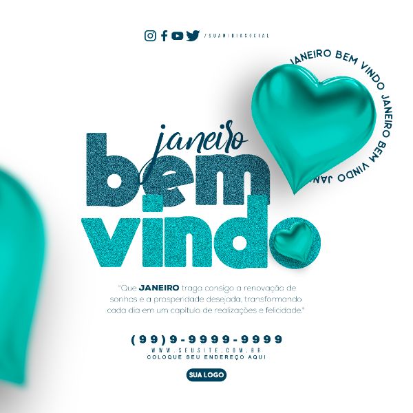 JANEIRO BEM VINDO  FEED