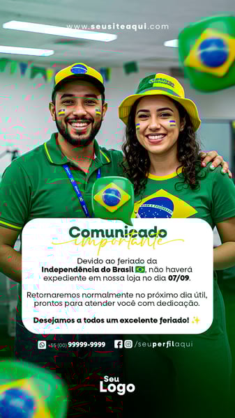 STORY DIA DA INDEPENDÊNCIA DO BRASIL PRANCHETA 6