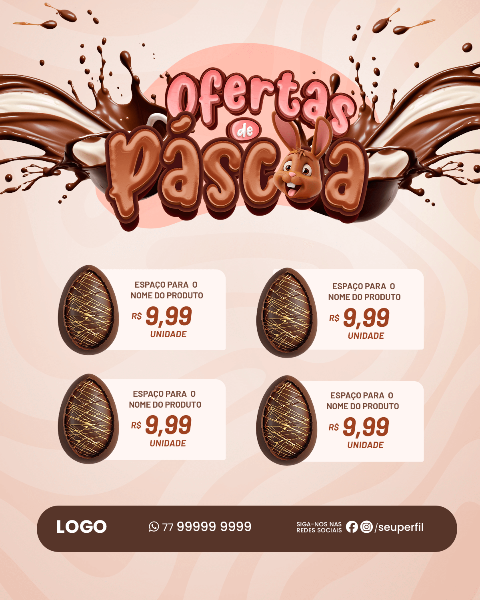 OFERTAS DE PÁSCOA - OVOS DE PÁSCOA