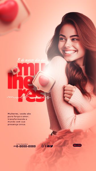 8 DE MARÇO DIA INTERNACIONAL DA MULHER STORIES