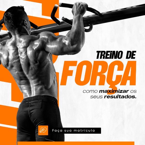 ACADEMIA SOCIAL MEDIA TREINO DE FORÇA FEED PSD