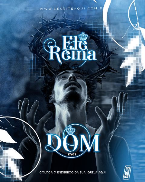 FEED - FLYER IGREJA | CHURCH | PSD EDITÁVEL