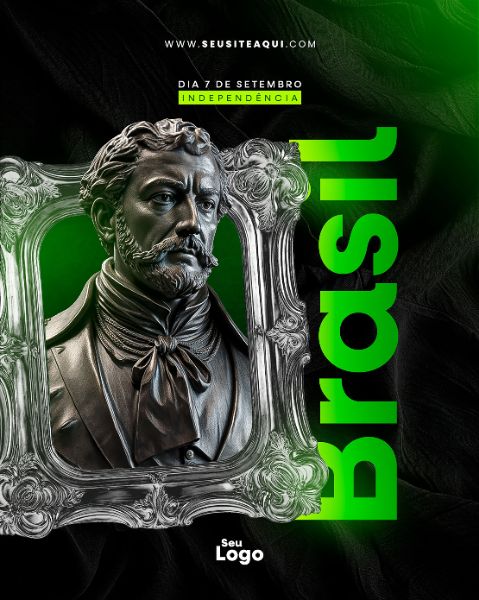 FEED VERTICAL - DIA DA INDEPENDÊNCIA DO BRASIL | SOCIAL MEDIA | PSD EDITÁVEL
