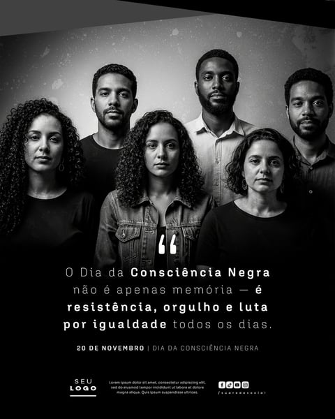DIA NACIONAL DE ZUMBI E DA CONSCIÊNCIA NEGRA 20 DE NOVEMBRO SOCIAL MEDIA PSD EDITÁVEL (4)