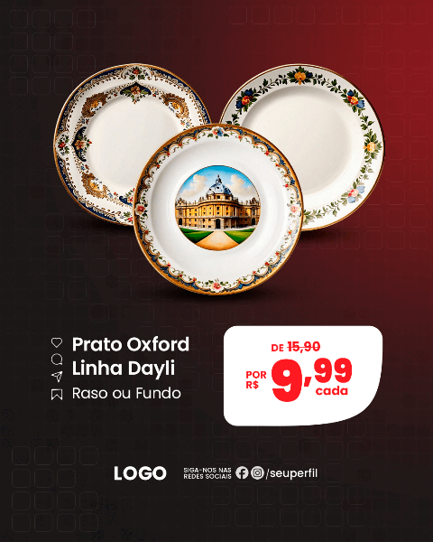 SOCIAL MEDIA - LOJA DE UTILIDADES DE R$ 10,00