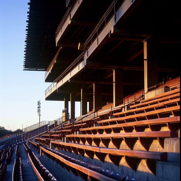 IMAGEM DE ESTADIO COM LUZES PARA COMPOSIÇÃO