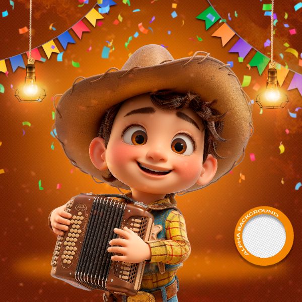 MASCOTES DE FESTA JUNINA MODELO 57