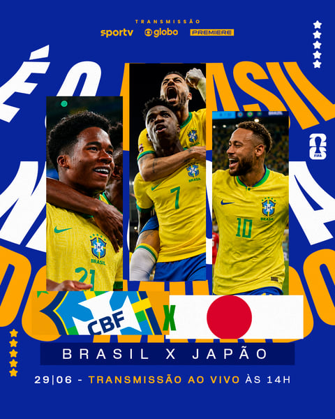 BRASIL X JAPÃO É O BRASIL NA COPA PSD EDITÁVEL
