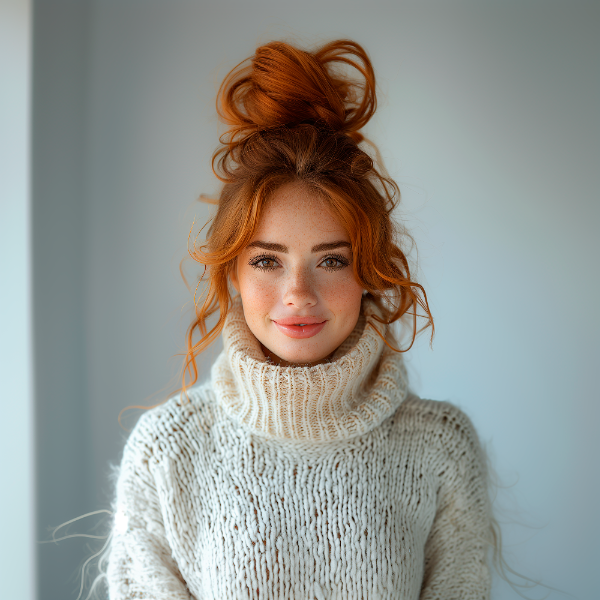 UMA LINDA MULHER RUIVA - IMAGEM