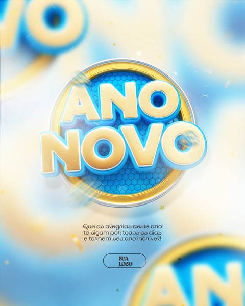 FELIZ ANO NOVO REVEILLON SOCIAL MEDIA PSD EDITÁVEL