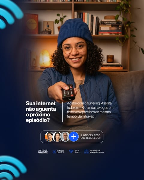SOCIAL MEDIA PROVEDOR DE INTERNET FEED PSD EDITÁVEL 8