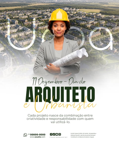 DIA DO ARQUITETO E URBANISTA SOCIAL MEDIA PSD EDITÁVEL (7)