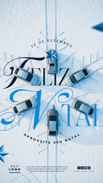 FELIZ NATAL 25 DE DEZEMBRO STORY SOCIAL MEDIA PSD EDITÁVEL 7