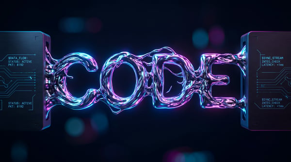 LETRAS 3D NEON PALAVRA CODE PROGRAMAÇÃO DESENVOLVIMENTO SOFTWARE TECNOLOGIA TI FRONTEND 01