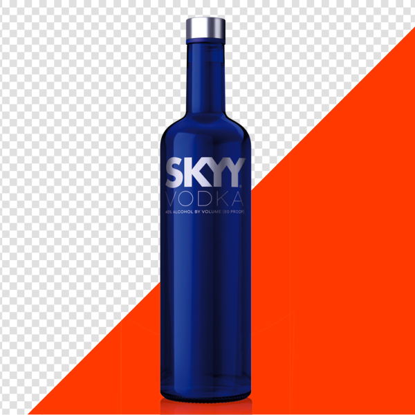 GARRAFA VODKA SKYY PNG TRANSPARENTE SEM FUNDO