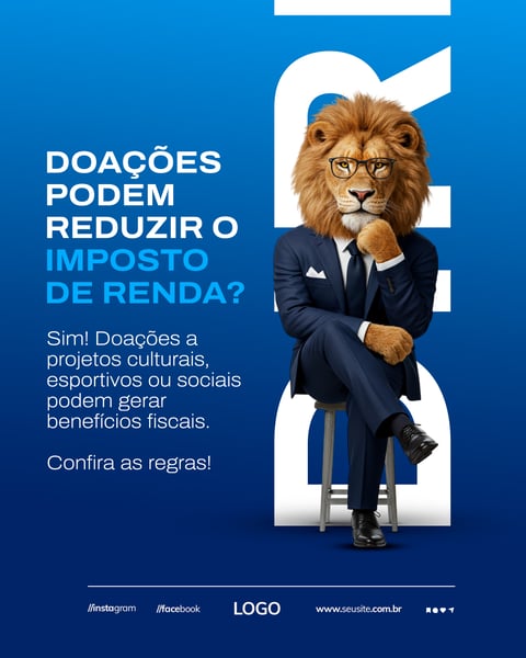 DECLARAÇÃO DO IMPOSTO DE RENDA - DOAÇÕES