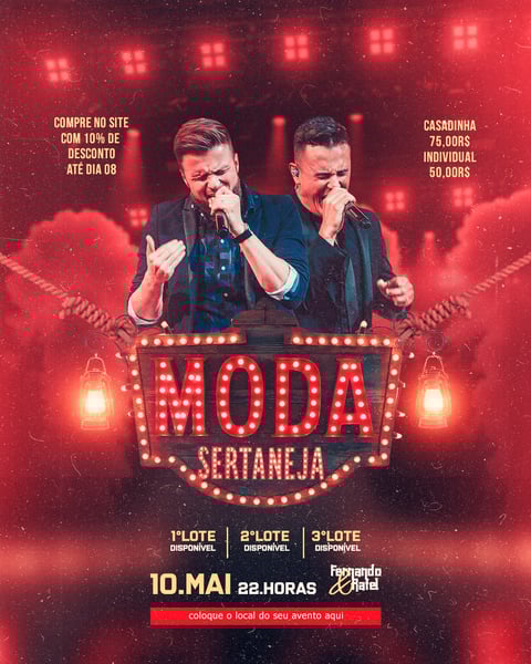 EVENTOS SHOWS FESTA VAQUEJADA FEED