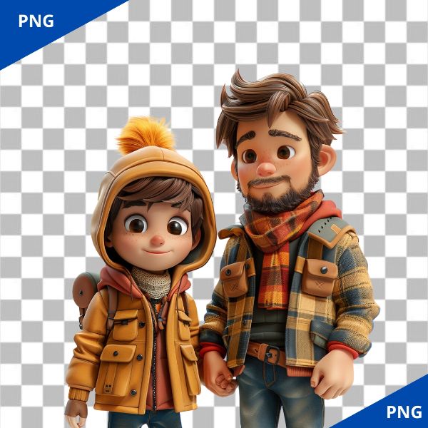 PAI E FILHO 3D