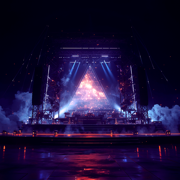 PALCO DE SHOWS PARA COMPOSIÇÃO