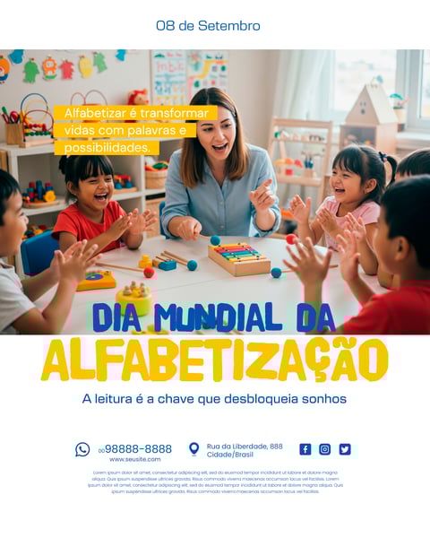 8 DE SETEMBRO DIA MUNDIAL DA ALFABETIZAÇÃO 10