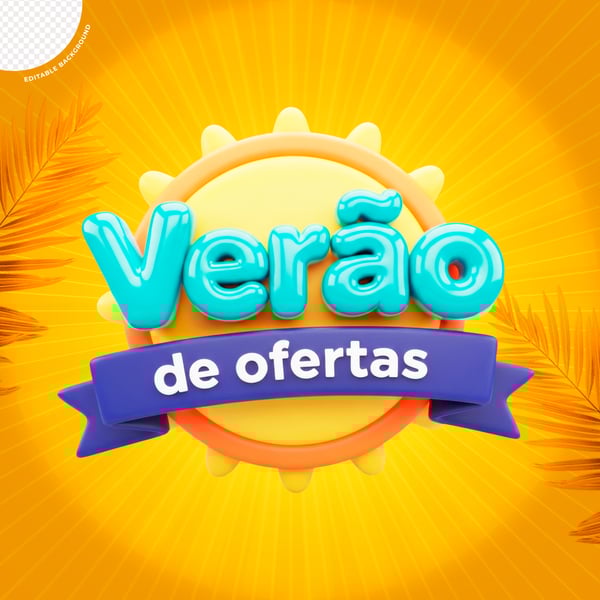 OFERTAS DE VERÃO 2026 SELO 3D MODELO 02