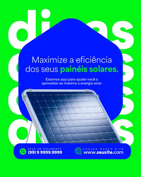 ENERGIA SOLAR EFICIÊNCIA FEED
