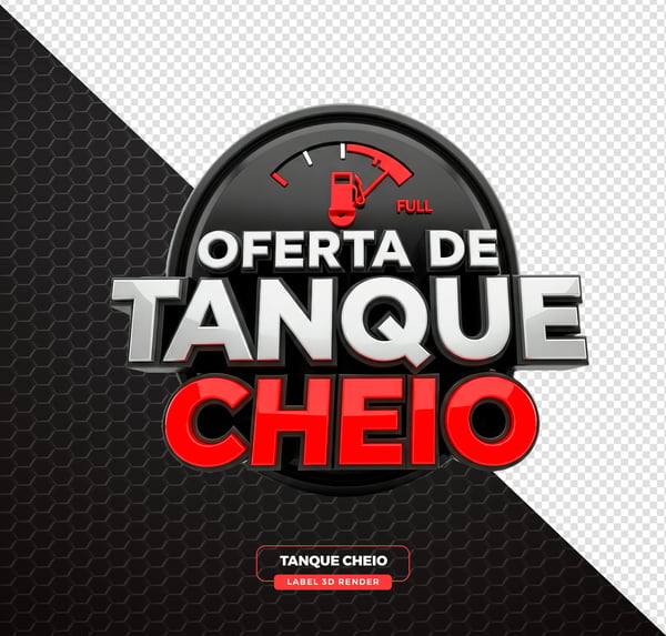 OFERTAS TANQUE CHEIO SELO 3D MODELO 01