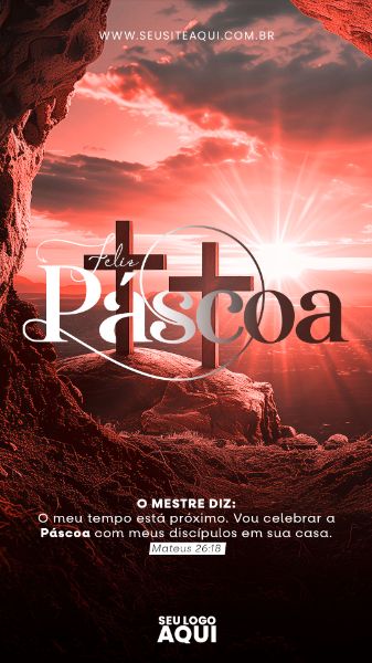 STORY - PÁSCOA | JESUS | PSD EDITÁVEL