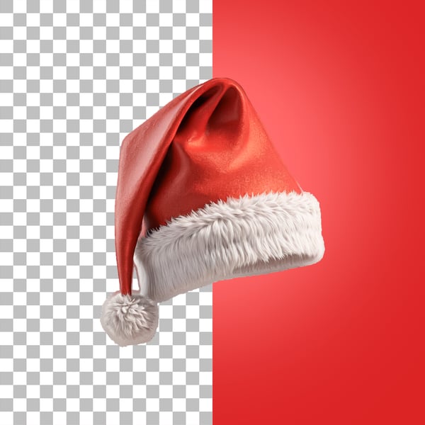 PUD GORRO DE NATAL PSD EDITÁVEL