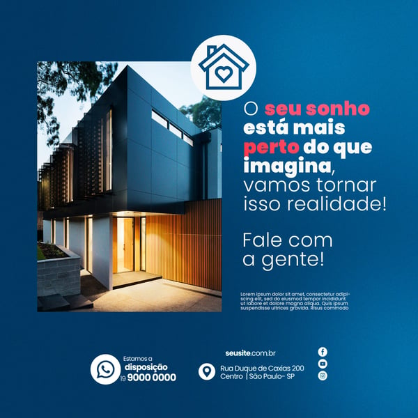 PSV SEU SONHO ESTÁ MAIS PERTO DO QUE VOCÊ IMAGINA - CONSTRUÇÃO CIVIL 