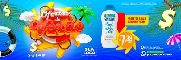 BANNER DE SUPERMERCADO SOCIAL MEDIA PSD EDITÁVEL