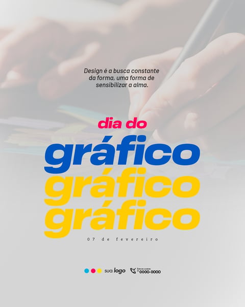 DIA DO GRÁFICO 3 PSD EDITÁVEL