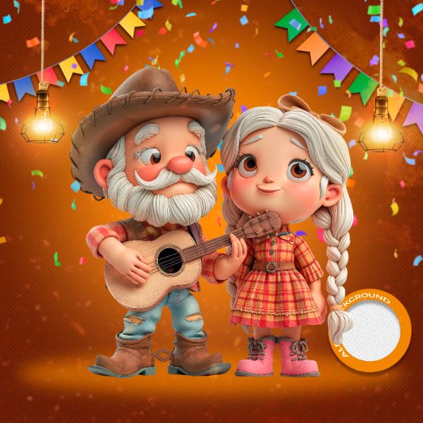 MASCOTES DE FESTA JUNINA MODELO 170